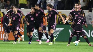 Lionel Messi salvó al Inter Miami sobre el final del partido ante Los Ángeles Galaxy por la MLS
