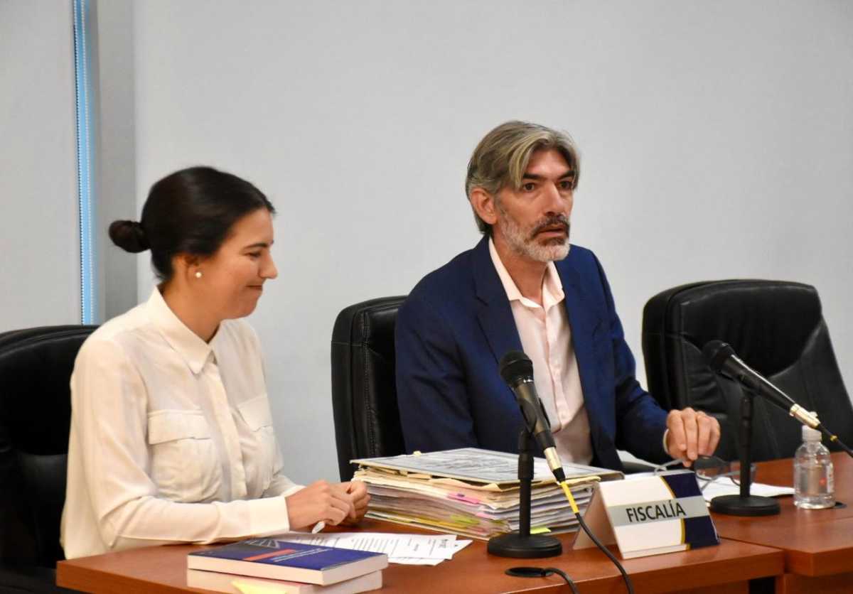 Fiscal jefe Breide Obeid y asistente letrada Julieta González. (Archivo/Matías Subat)