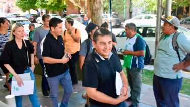 La paritaria en Neuquén. Foto: archivo Matías Subat. 