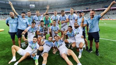 Los Pumas se consagraron campeones del seven de Sudáfrica.