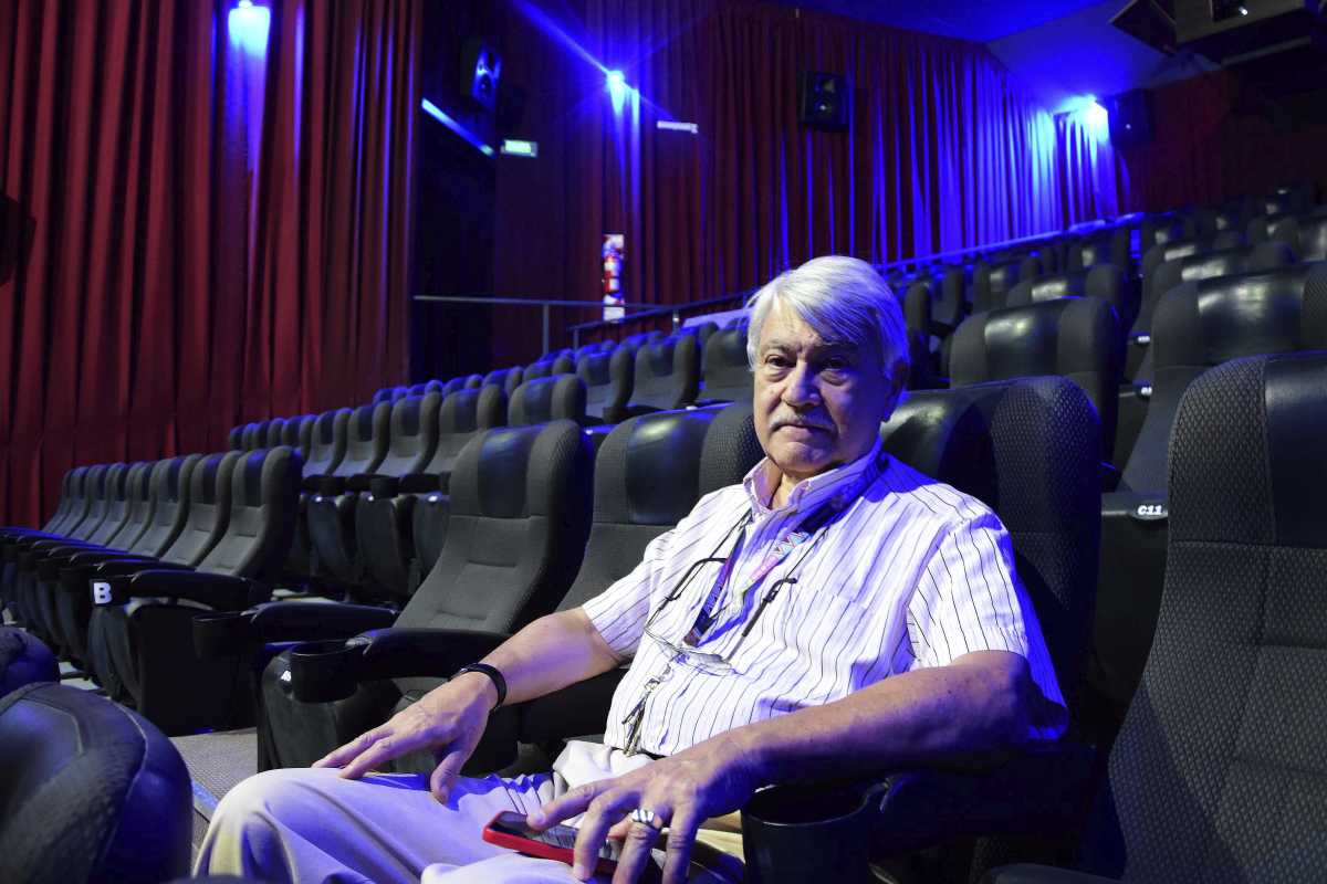 Antonio Álvarez un apasionado que ya abrió casi 30 cines y va por Roca. Fotos: Andrés Maripe