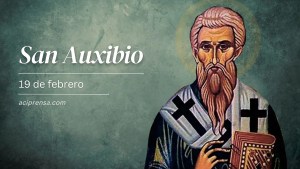 San Auxibio, el sobrino de San Marcos que sirvió a la expansión del cristianismo: Conocé su oración