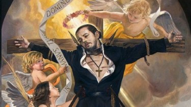 San Pablo Miki murió crucificado en Japón.-