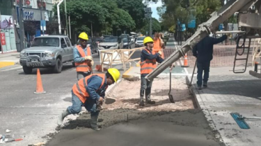 Los trabajos comenzaron ayer. Foto: Municipalidad de Neuquén.