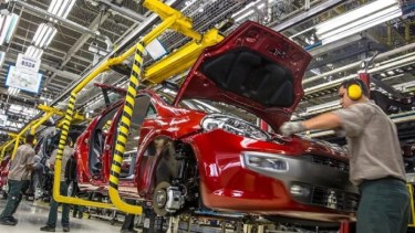 La producción de vehículos cayó drásticamente durante el primer mes de este año. Foto Gentileza