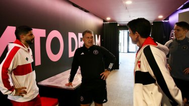 Martino se mostró entusiasmado por el cruce del Inter Miami con Newell's. (Foto: prensa Newell's)