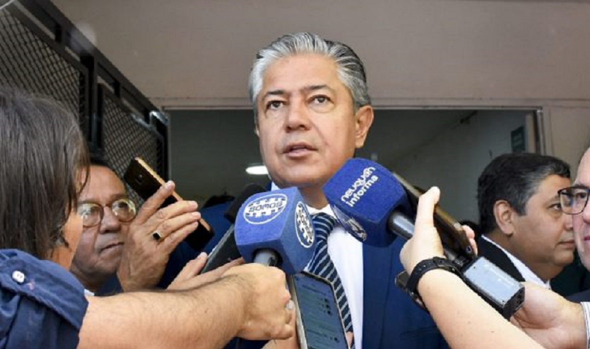Rolando Figueroa convocó a todos los intendentes por un "pacto de gobernanza". Foto: Gentileza.