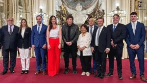 Milei se reunió con Villarruel y senadores de LLA por el tratamiento de la Ley Ómnibus en el Congreso