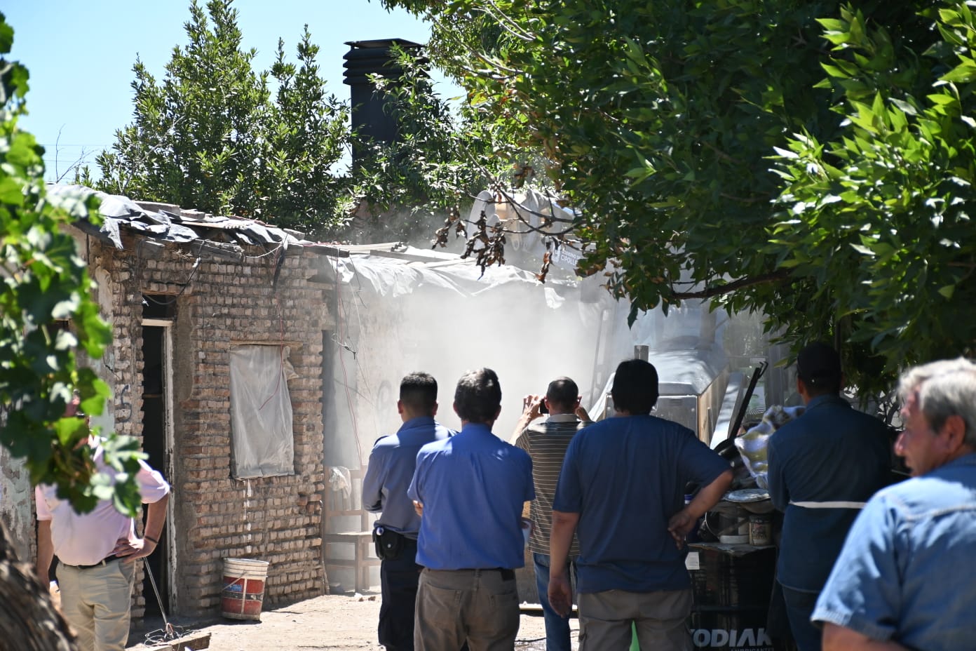 Se trata de un inmueble en la calle Perito Moreno 150 de Cipolletti. Foto: Florencia Salto