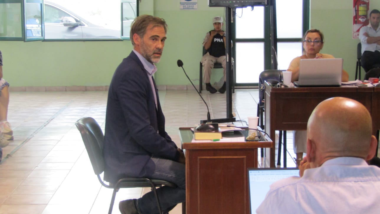 Pablo Bohoslavsky se  presentó como testigo experto por sus estudios de la complicidad de los civiles y los jueces durante la dictadura (foto gentileza  JxM)