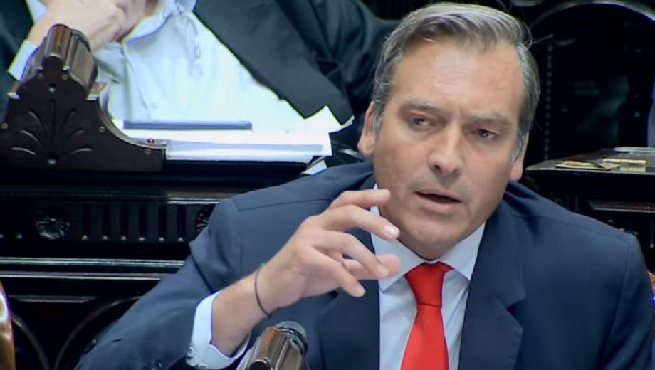 El senador por Río Negro, Martín Soria. 