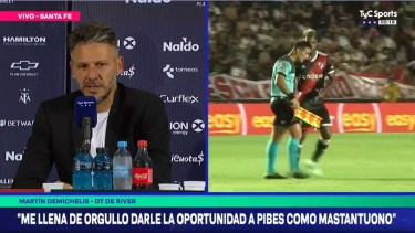 Demichelis celebró el buen momento que atraviesa su equipo.