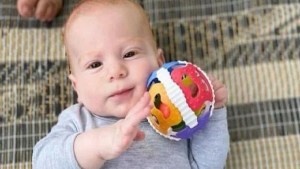 Milei visitó la casa del bebé argentino secuestrado por Hamás