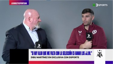 Dibu Martínez habló sobre la posibilidad de participar en los Juegos Olímpicos de París.