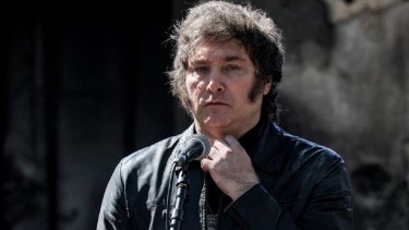 Milei extrema la crisis con los gobernadores. Foto: Gentileza Página 12. 