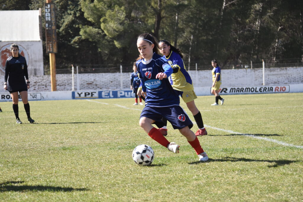 Tras su paso por Independiente de Río Colorado, Albertina fichó para Boca. (Foto: Gentileza)