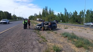 Otro accidente cerca de la rotonda de Tercer Puente y Ruta 151: chocaron una camión y un auto