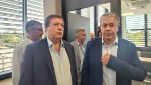 Video | Weretilneck junto a Figueroa, antes de reunirse con Torres, bajan el tono: antes del corte de petróleo y gas, irán por el diálogo