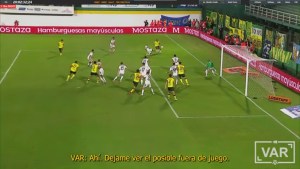 La Liga Profesional publicó el audio del VAR de la polémica en Defensa y Justicia &#8211; Riestra