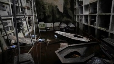 Los restos fueron encontrados en otros dos depósitos del cementerio. Foto: TN. 