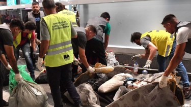 Desalojaron a 19 personas en situación de calle de Aeroparque: las trasladaron a centros de asistencia