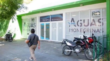 Estafan usando el nombre de Aguas Rionegrinas. Foto: archivo