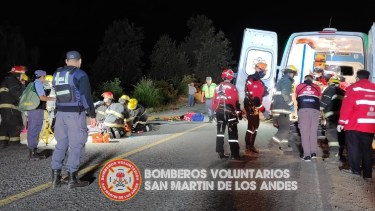 Murió uno de los heridos del accidente en la Ruta 40, tras perder el control de la moto y caer a un barranco
