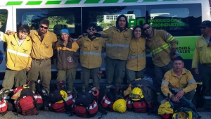 Incendio en El Bolsón: con despliegue aéreo y combate terrestre, así contienen las llamas