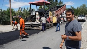 Freno a la obra pública: Zapala asfaltará un corredor vial con el aporte de una empresa