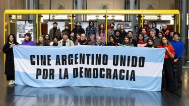 Los artistas pidieron el apoyo de la comunidad internacional. 