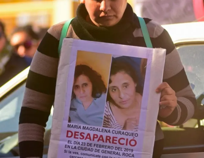 Ya pasaron seis años y nada se supo de Magdalena Curaqueo. Su familia sigue pidiendo justicia. foto: archivo.