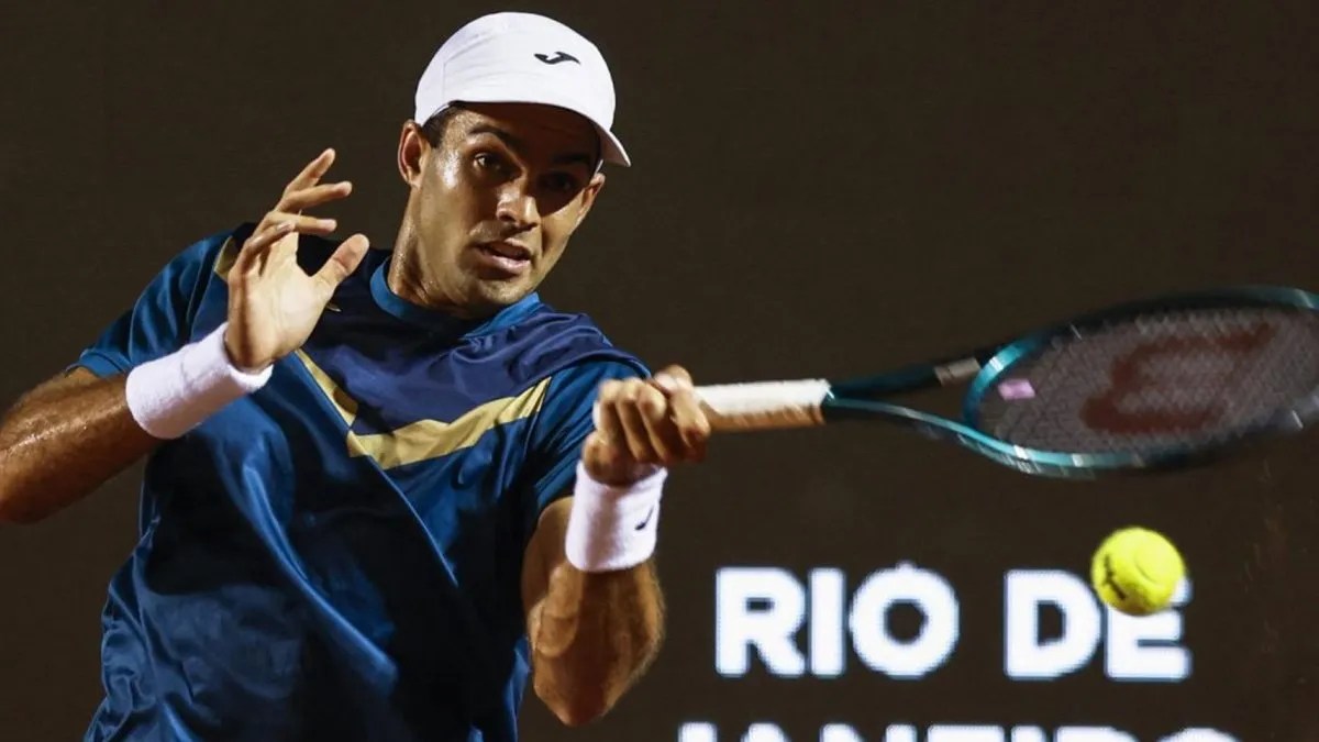 Facundo Díaz Acosta debutó con un triunfo en Río de Janeiro.