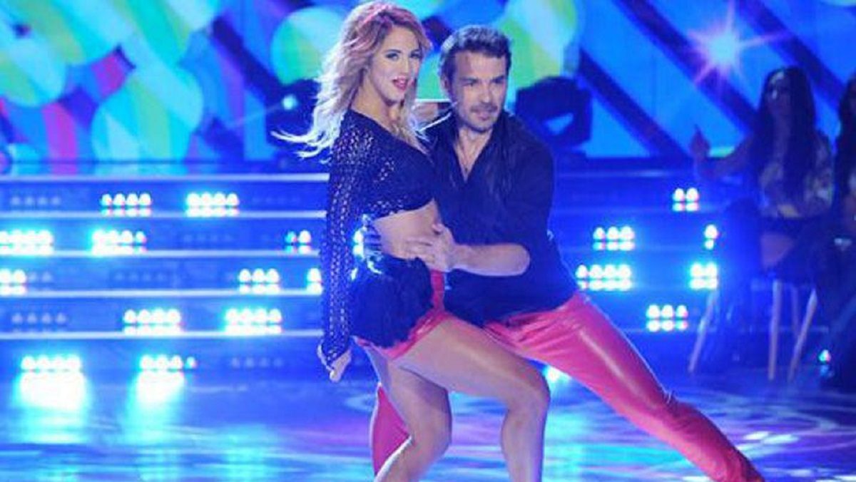 Flor Vigna y Pedro Alfonso participaron en el Bailando 2016 como pareja.-