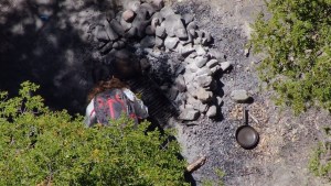 Video: con drones salen a multar a quienes hagan fogones en el Parque Nacional Lanin