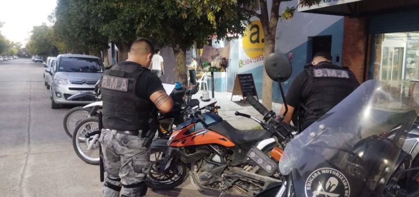 La motocicleta fue robada en marxo del 2023. Foto: Gentileza.
