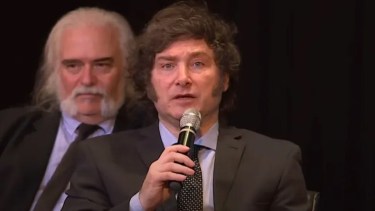 Milei en Corrientes: el encuentro con Valdés, su cátedra libertaria y la referencia a Lali