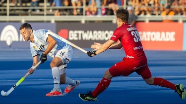 Los Leones se impusieron 4-1 ante Bélgica por la FIH PRo League.