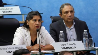 El 10 de diciembre se constituyó el bloque Primer Río Negro, con la presidencia de Mansilla. Dominguez ya se fue. Foto: Marcelo Ochoa