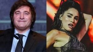 Video | Lali lanzó un nuevo comentario irónico contra Milei durante un show: «Yo lo voté»