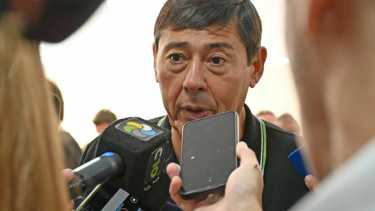 Rucci señaló que aún no tienen información sobre el destino de los trabajadores de las áreas de las que se desprenderá YPF. Foto: Florencia Salto.