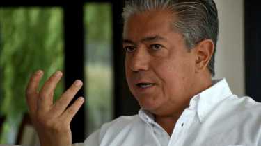 Figueroa se prepara para dar su primer discurso de inauguración de las sesiones ordinarias, el próximo viernes, a las 9. Foto Matías Subat.