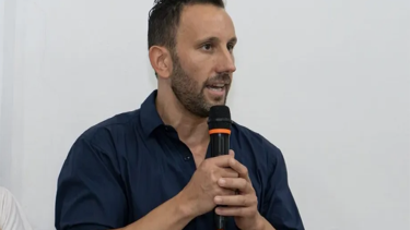 El presidente del Concejo Deliberante de Regina, Maximiliano Garré.