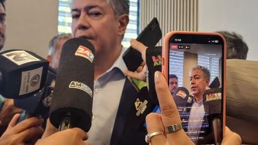 El gobernador Rolando Figueroa confirmó que la administración provincial pagará el Fonid en Neuquén.  Foto: Cecilia Maletti. 