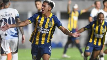 Tobías Cervera marcó el único gol del partido. Foto: Gentileza Facebook Club Atlético Rosario Central. 