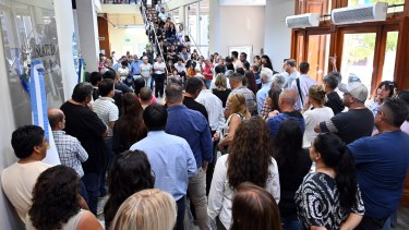 Este martes se realizó una importante asamblea de trabajadores.  Foto: Marcelo Ochoa.