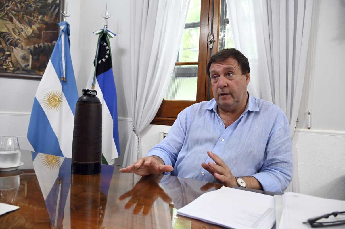 El gobernador Alberto Weretilneck. Foto Marcelo Ochoa. 