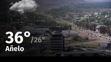 Clima en Añelo: cuál es el pronóstico del tiempo para hoy martes 20 de febrero