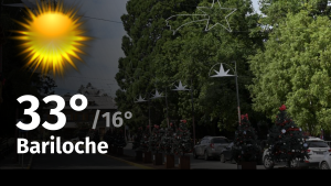 Clima en Bariloche: cuál es el pronóstico del tiempo para hoy lunes 19 de febrero