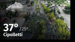 Clima de hoy, viernes 2 de febrero de 2024, para la ciudad de Cipolletti
