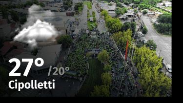 Clima en Cipolletti: cuál es el pronóstico del tiempo para hoy jueves 22 de febrero